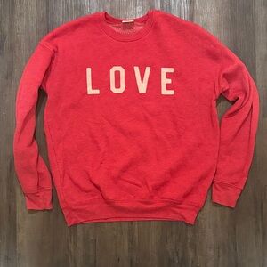 Red Love Sweater